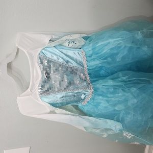 Disney Princess Elsa long sleeve dress